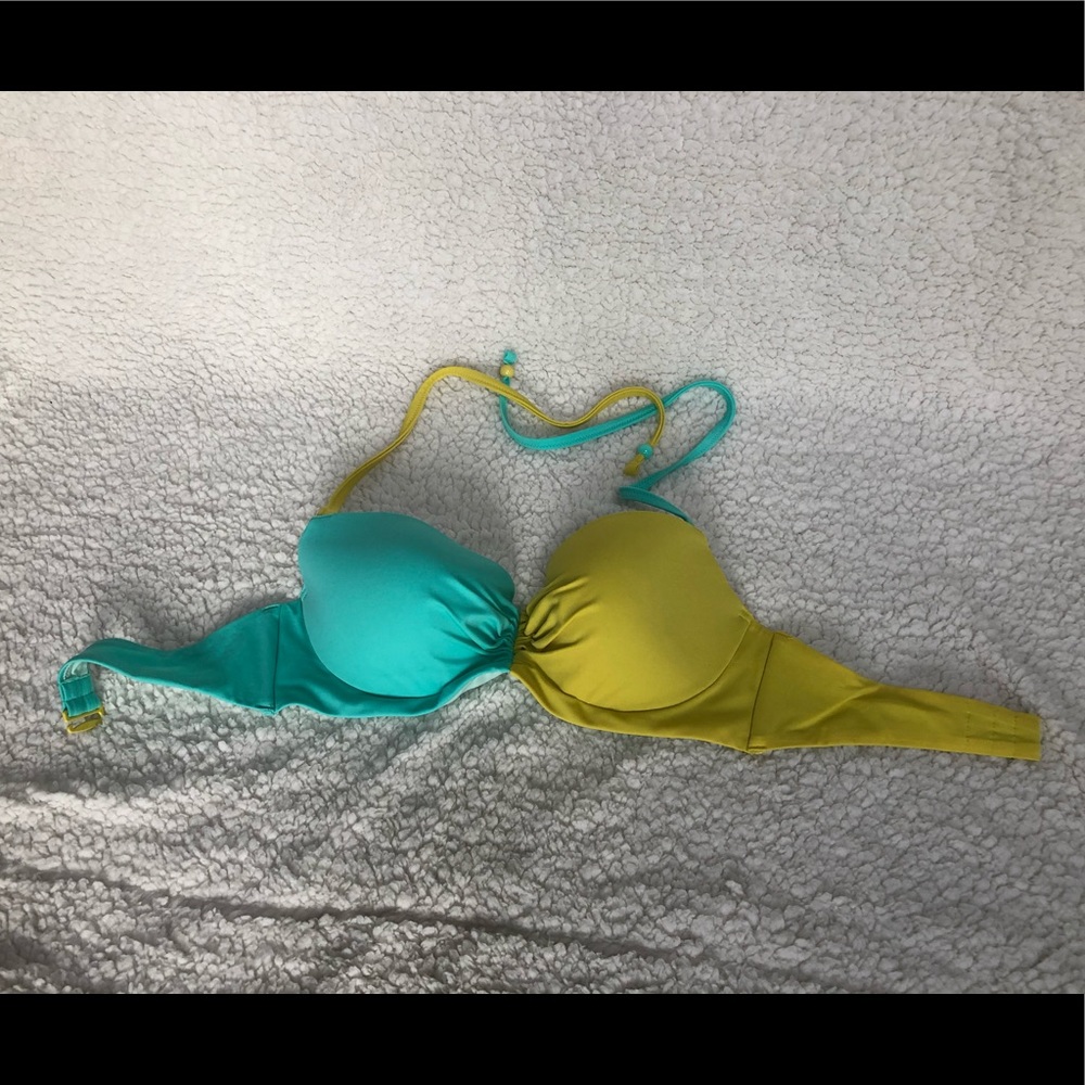 Victoria’s Secret Color Block Bikini Top
